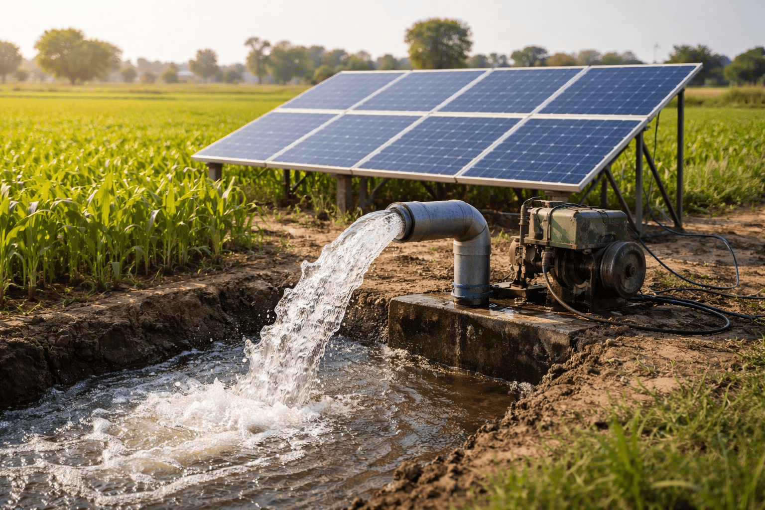 Solar Water Pump System Pune
